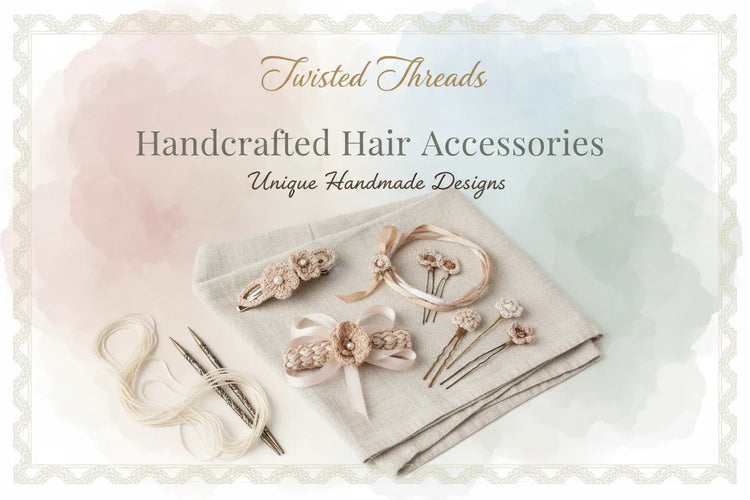 Handcrafted Hair Accessories - Twisted - Threads