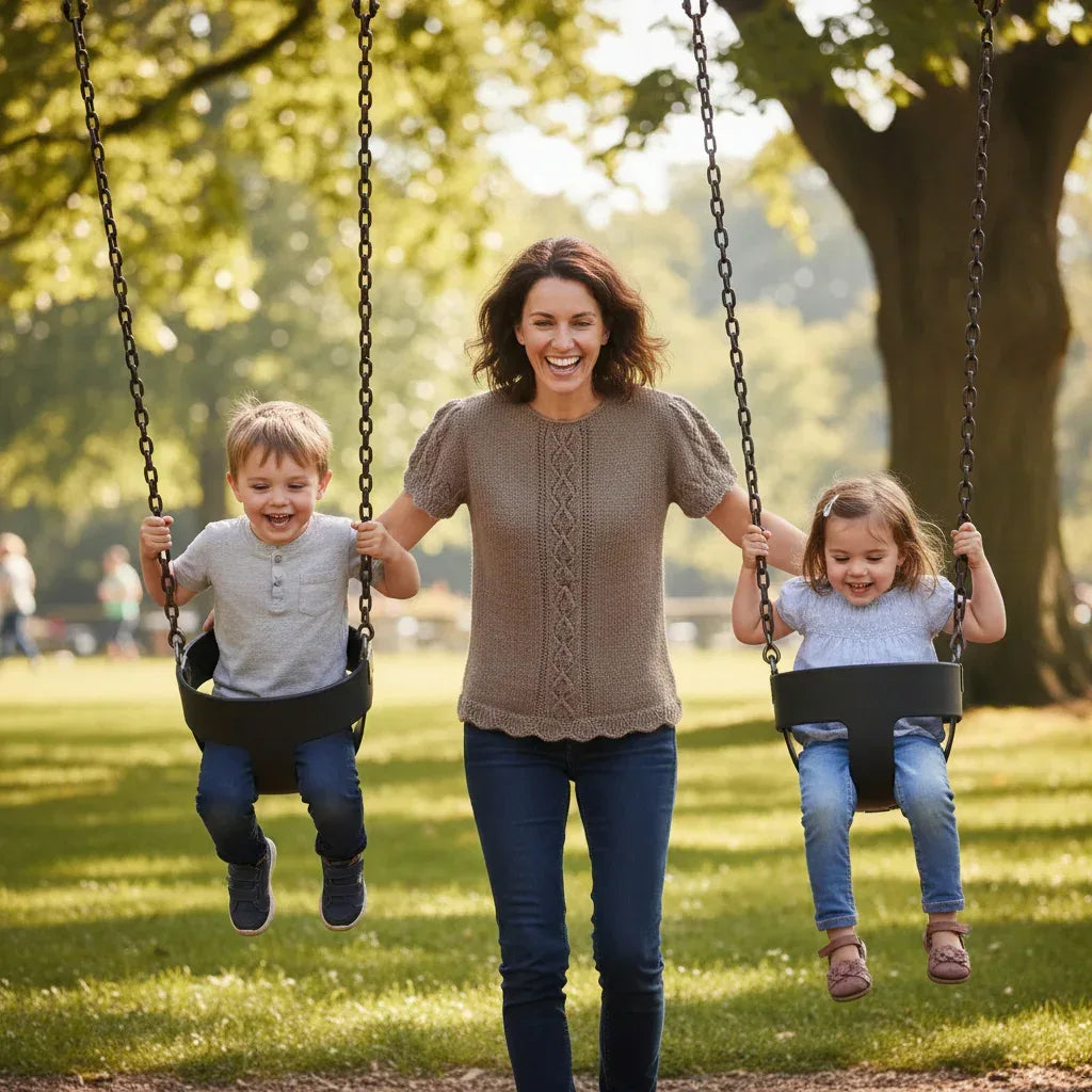 Knitting Pattern - Ladies' Short Sleeved Lace Panel Top. Sizes S, M, & L - Digital Download - Twisted - Threads