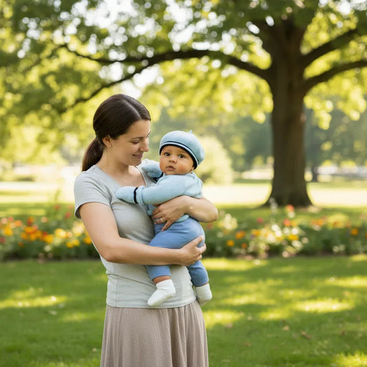 Knitting Pattern Baby to Toddler French Beret and Corded Mittens. Sizes 3, 6, 12, & 24 months - Digital Download - Twisted - Threads