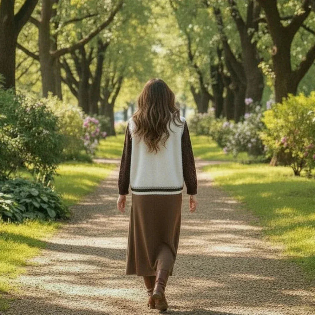 Knitting Pattern: Ladies Faux Fur Cropped Cardigan with Diamond Lace Sleeves. Sizes S - XL - Digital Download - Twisted - Threads