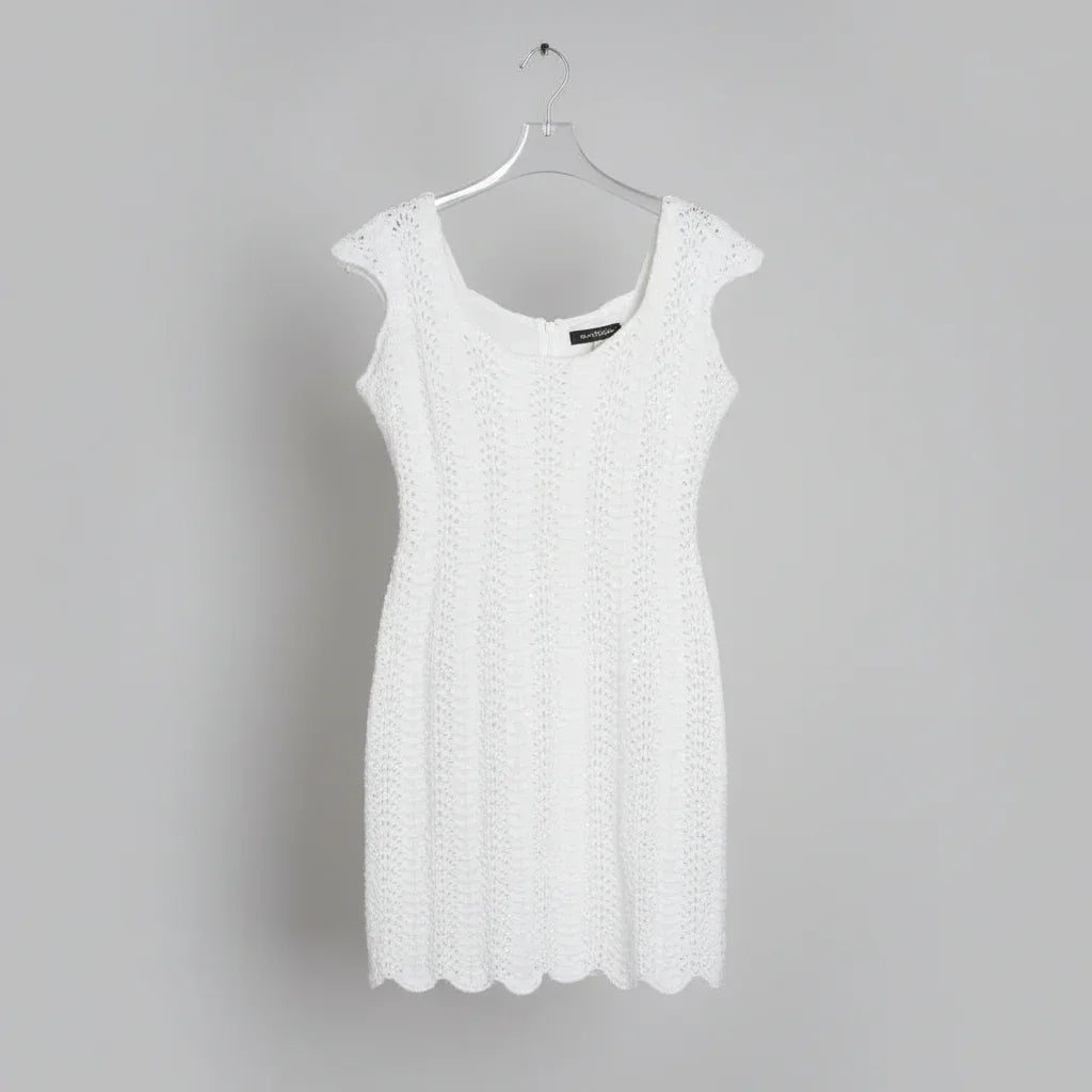 Knitting Pattern - The Ann Marie, a Ladies' 1920's Style Lacy Feather Dress Sizes S, M, & L - Digital Download - Twisted - Threads