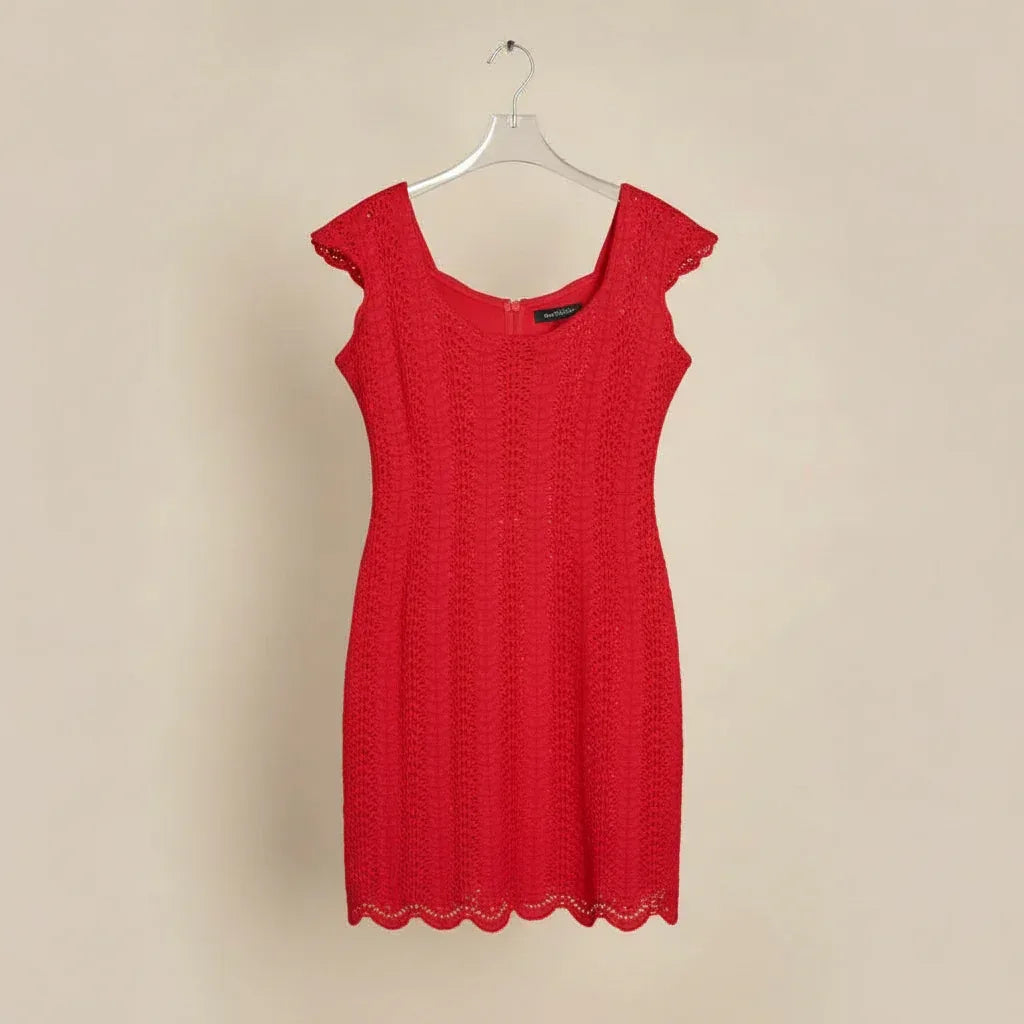 Knitting Pattern - The Ann Marie, a Ladies' 1920's Style Lacy Feather Dress Sizes S, M, & L - Digital Download - Twisted - Threads