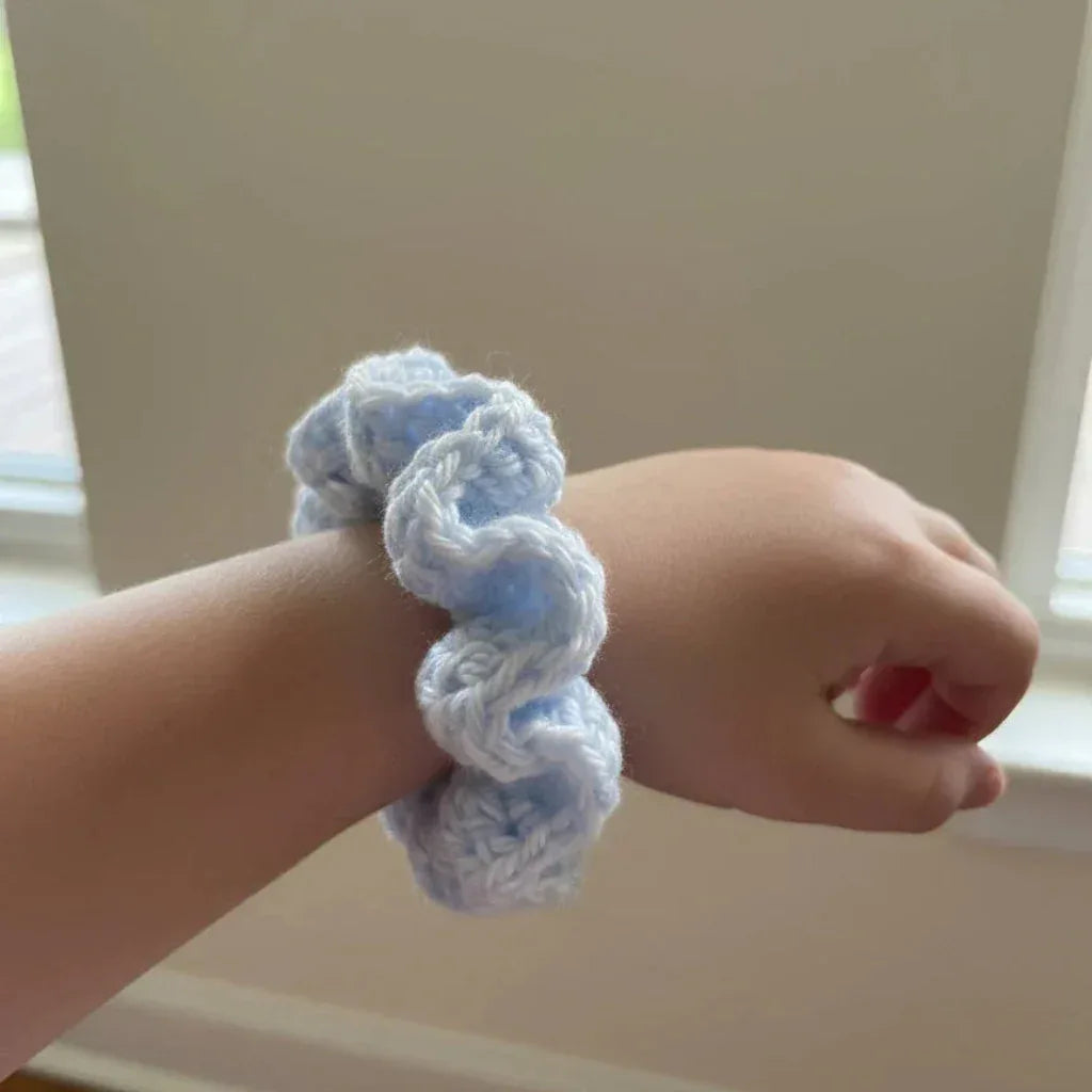 Standard-Sized Crocheted Scrunchies - Twisted - Threads