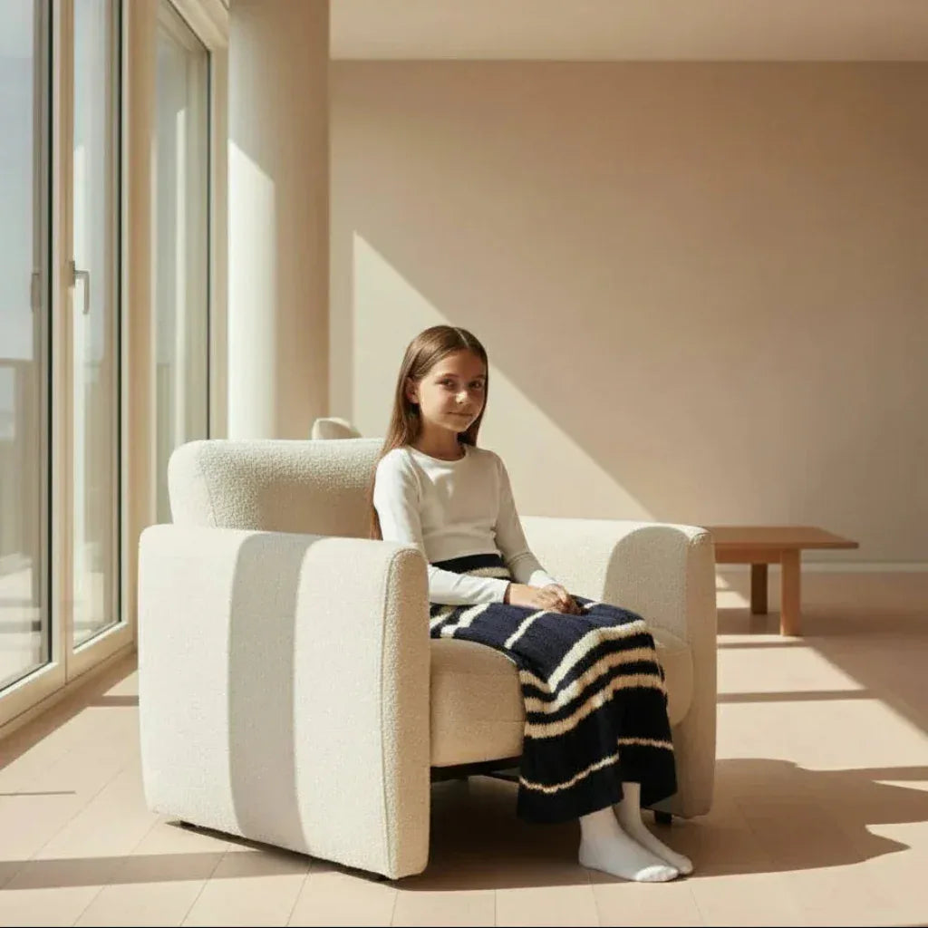 Knitting Pattern: Girl's Striped Maxi Skirt with Drawstring Waist. Sizes 2, 4, 6, & 8 - Digital Download - Twisted - Threads