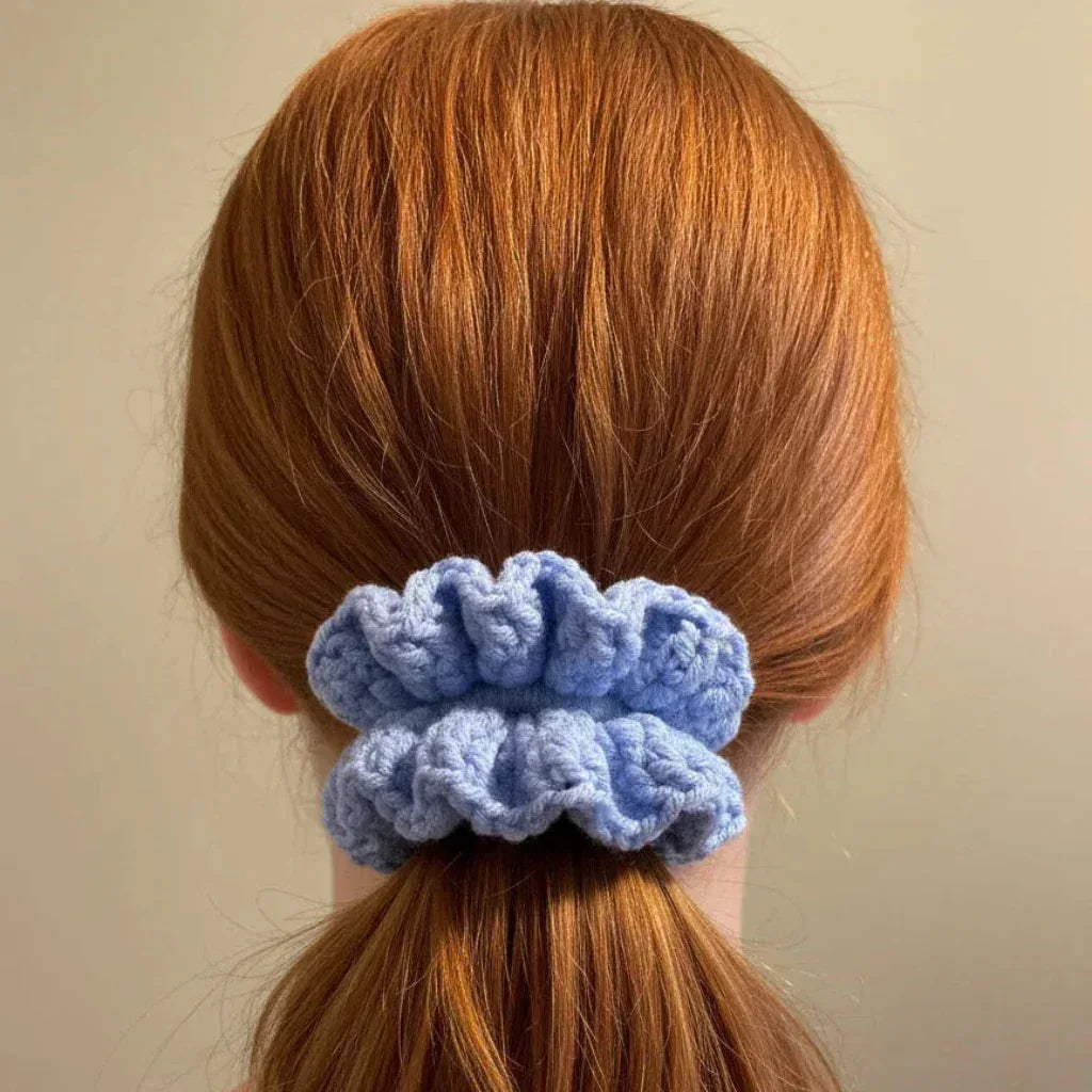 Standard-Sized Crocheted Scrunchies - Twisted - Threads