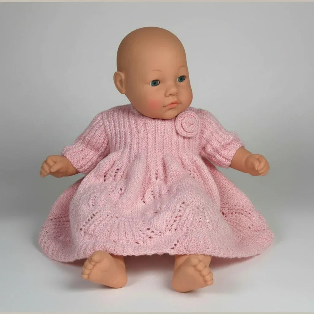 Knitting Pattern: Toddler Girl's Lace Party Dress & Headband, Sizes 1 - 4 - Digital Download - Twisted - Threads