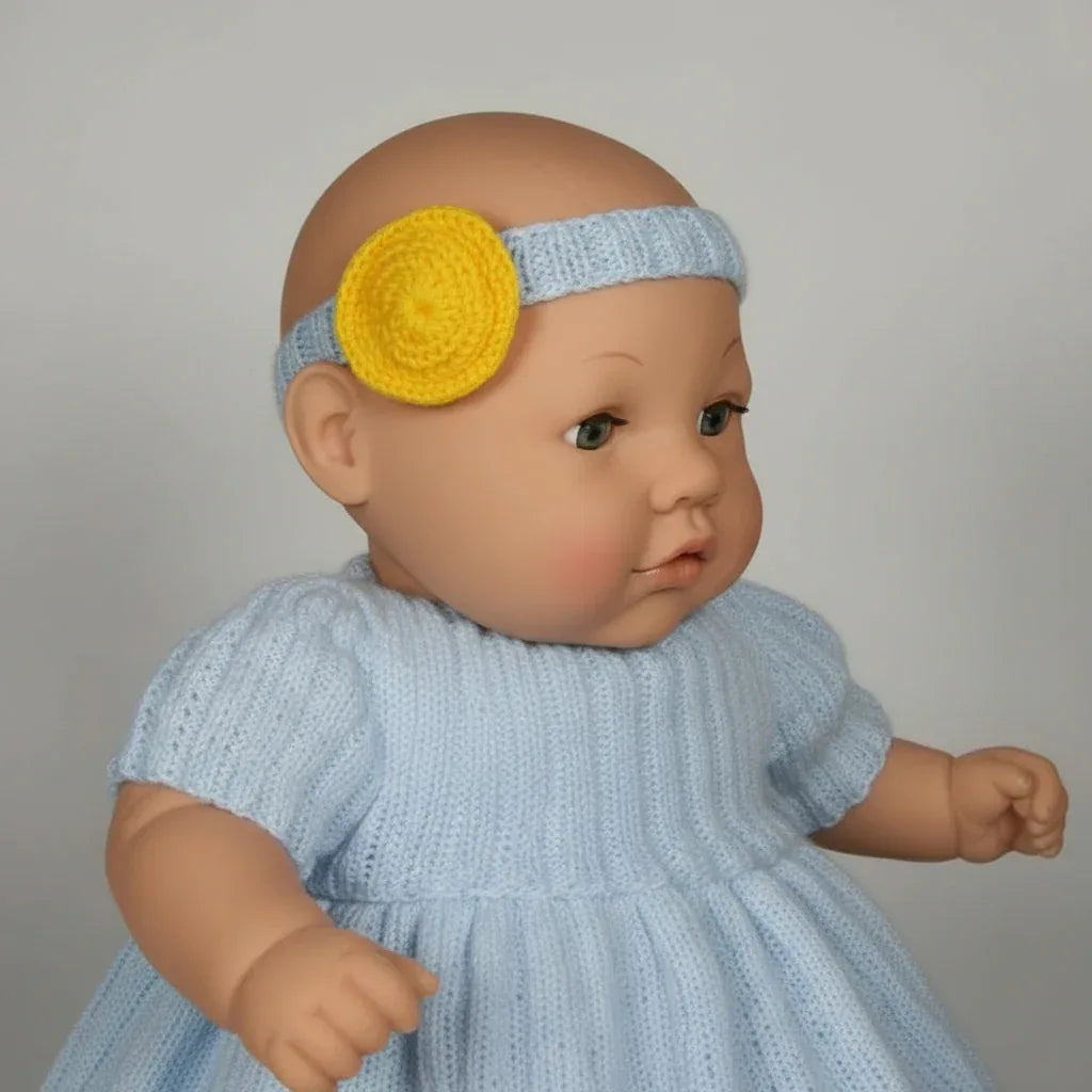 Knitting Pattern: Toddler Girl's Lace Party Dress & Headband, Sizes 1 - 4 - Digital Download - Twisted - Threads